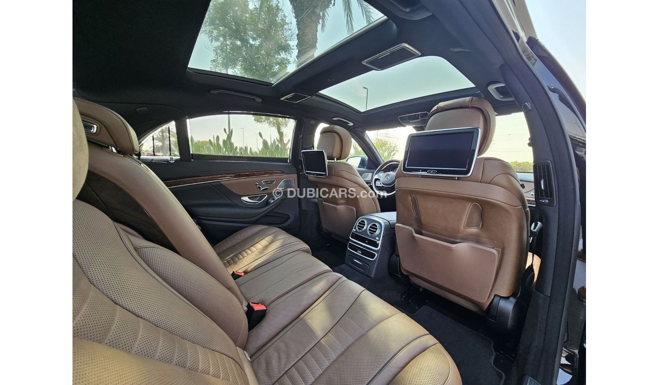 Mercedes-Benz S 500 MERCEDES S500 AMG FULL OPTION 6 BUTTONS 2015 GCC SINGLE OWNER LOW MILEAGE IN MINT CONDITION