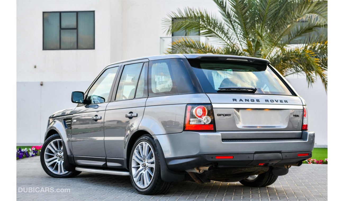 Land Rover Range Rover Sport HSE V8 - 2013 - AED 1,742 per month - 0% Downpayment