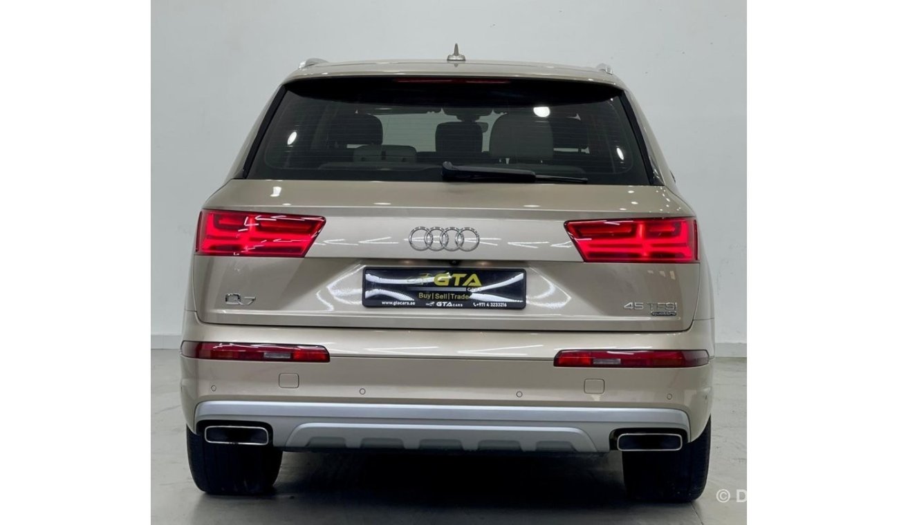 Audi Q7 45 TFSI quattro 2018 Audi Q7 45TFSI Quattro, 7 Seats, Warranty, Full Service History, GCC