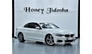 BMW 430 M Sport EXCELLENT DEAL for our BMW 430i M-Kit CONVERTIBLE ( 2017 Model ) in White Color GCC Specs