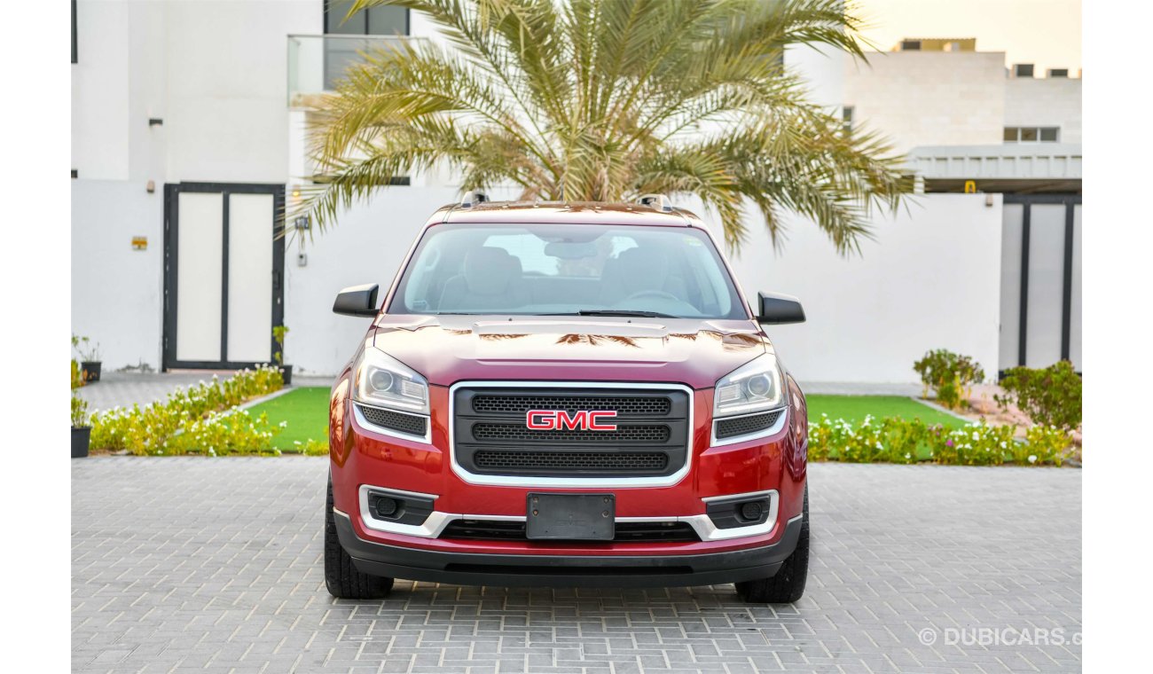 GMC Acadia - PERFECT CONDITION - AED 1,155 Per Month - 0% DP