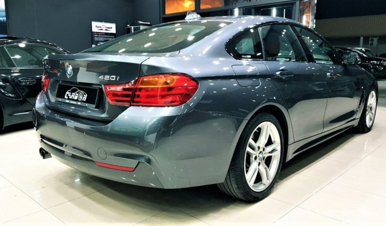 بي أم دبليو 420 SPECIAL OFFER BMW 420I WITH M/// KIT 2017 MODEL GCC CAR IN BEAUTIFUL SHAPE STILL UNDER WARRANTY