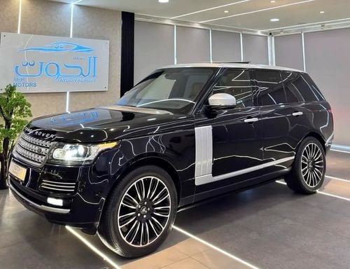 لاند روفر رينج روفر AUTOBIOGRAPHY RR SUPERCHARGED V8 || TOP RANGE || GIVEN WARRANTY || UNIQUE RIMS || GCC