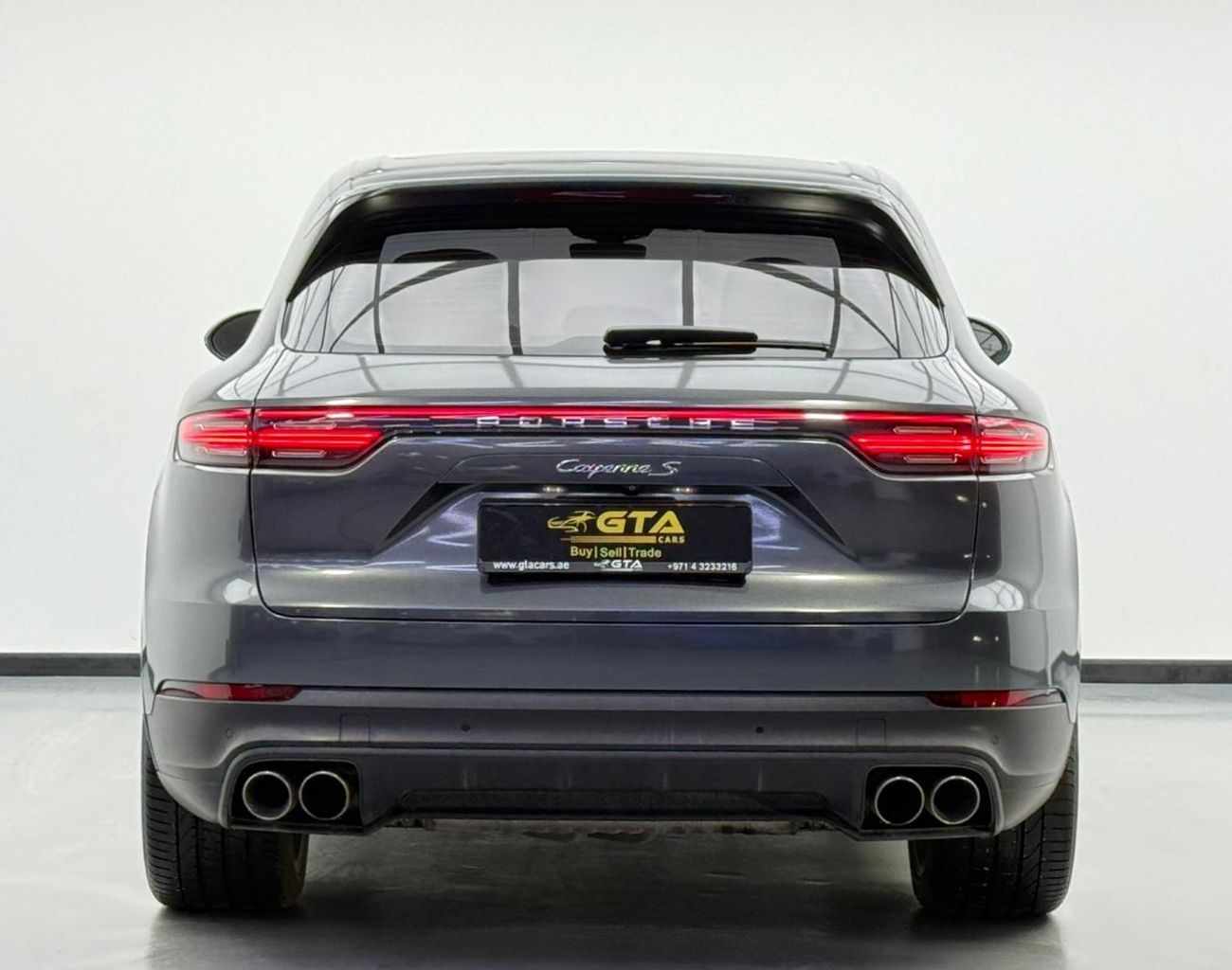 بورش كايان S 2.9L (440 HP) 2019 Porsche Cayenne S, Warranty, Full Porsche Service History, Sport Chrono Package