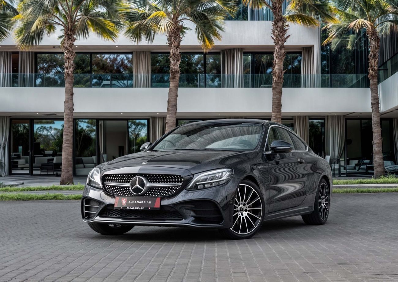 مرسيدس بنز C 200 Coupe | 2,438 P.M | 0% Downpayment | C300 AMG | Heads Up Display!