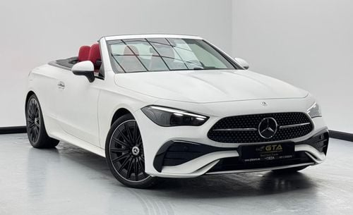 مرسيدس بنز سي إل إي 300 كابريوليه 2025 Mercedes-Benz CLE 300 4Matic, Mercedes Warranty, Excellent Condition, GCC
