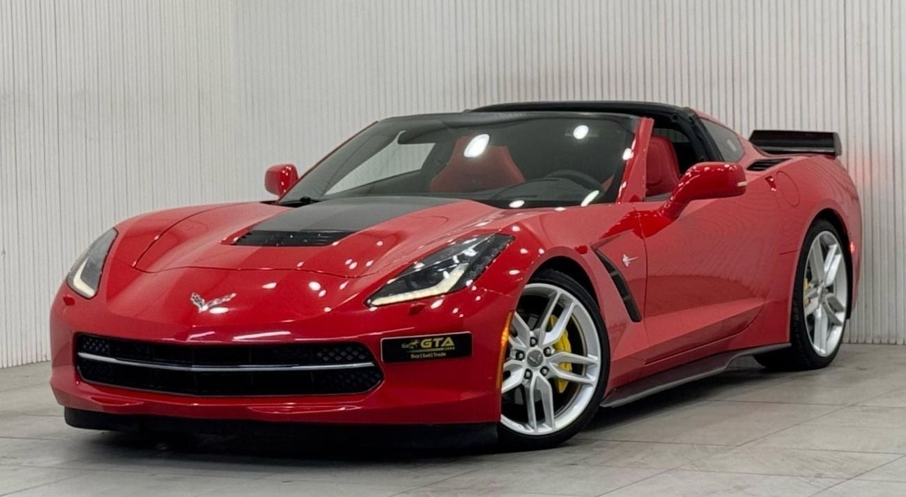 شيفروليه كورفت Stingray 1LT 6.2L 2015 Chevrolet Corvette Stingray Z51, Full Service History, Excellent Condition, G