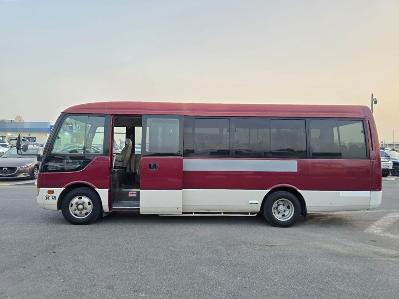 ميتسوبيشي روزا MITSUBISHI ROSA BUS RHD 2004 MODEL 5.2 L DIESEL MANUAL(PM01327)