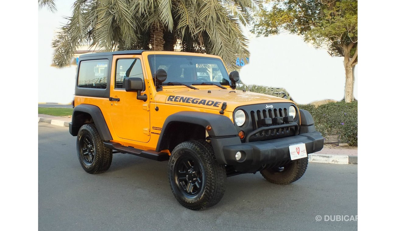 Jeep Wrangler 3.6L no paint no accident