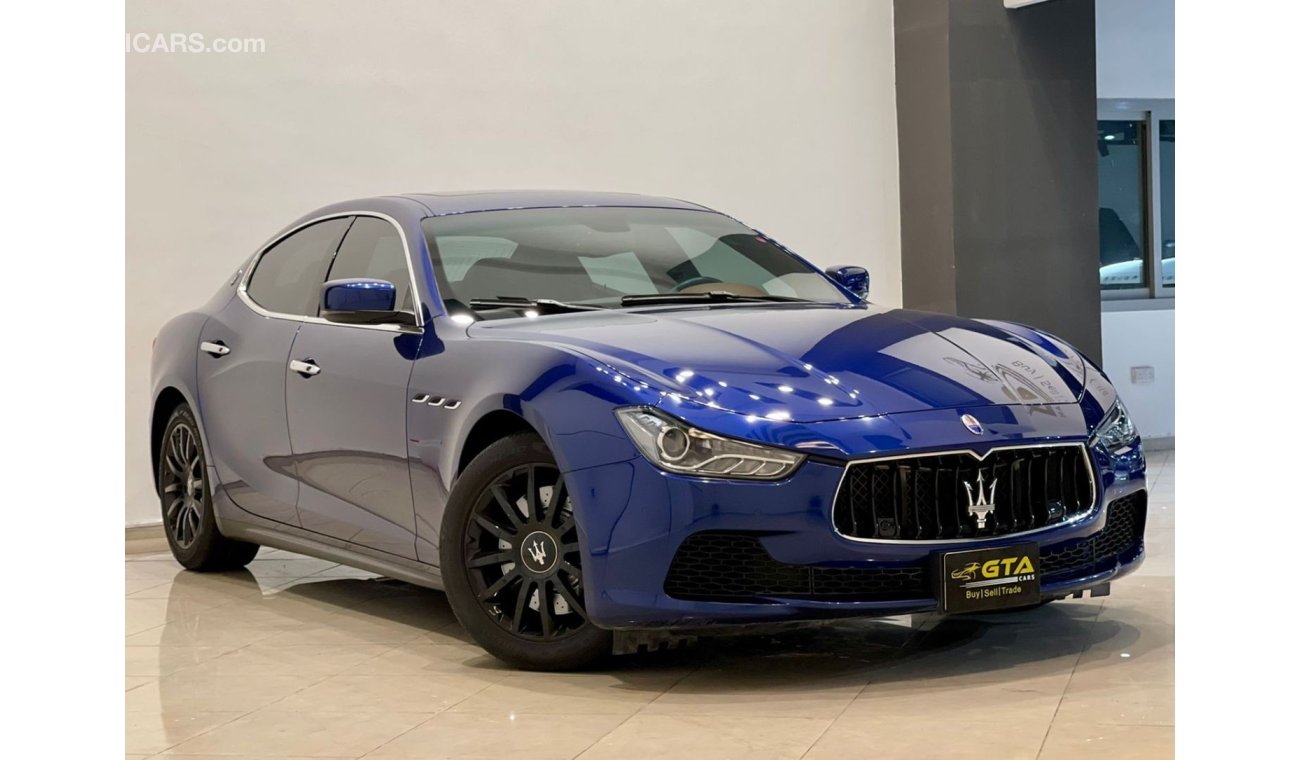 Maserati Ghibli 2015 Maserati Ghibli, Full Service History, Warranty, GCC