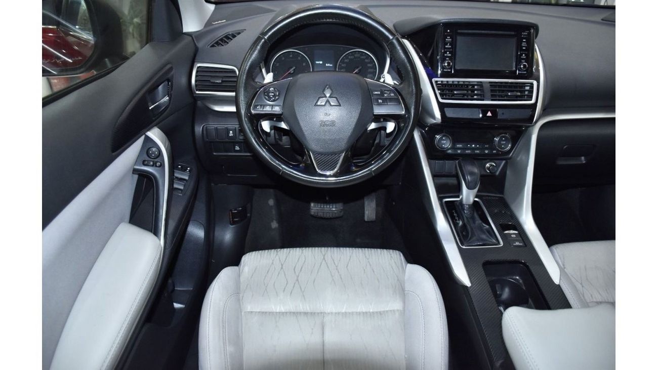 Mitsubishi Eclipse Cross EXCELLENT DEAL for our Mitsubishi Eclipse Cross ( 2018 Model ) in Red Color GCC Specs