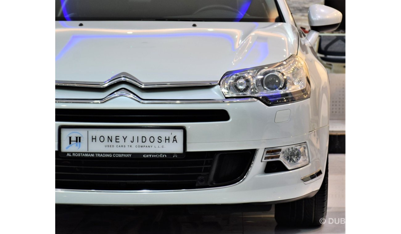 سيتروين C5 LOW MILEAGE! Citroen C5 1.6L 2015 Model!! in White Color! GCC Specs