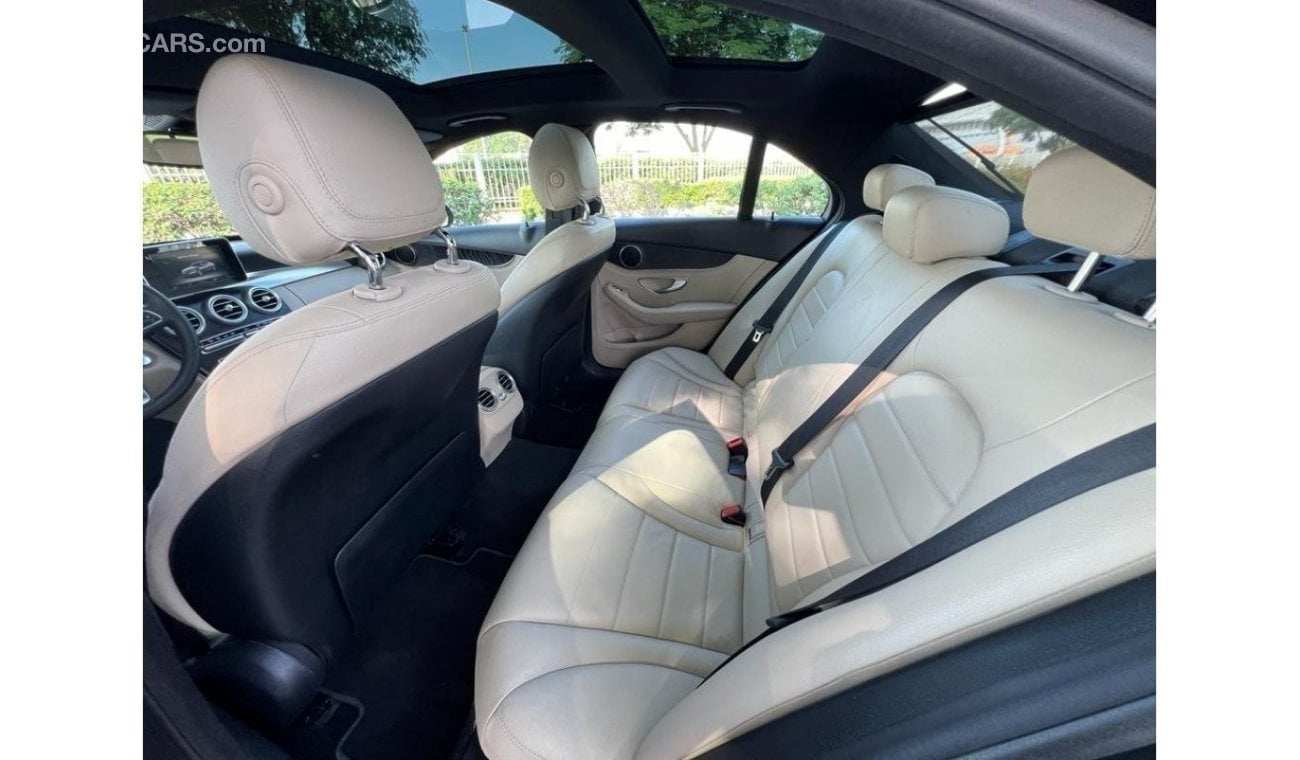 Mercedes-Benz C 200 MERCEDES BENZ C200 2016 GCC FULL OPTIONS IN PERFECT CONDITIONS