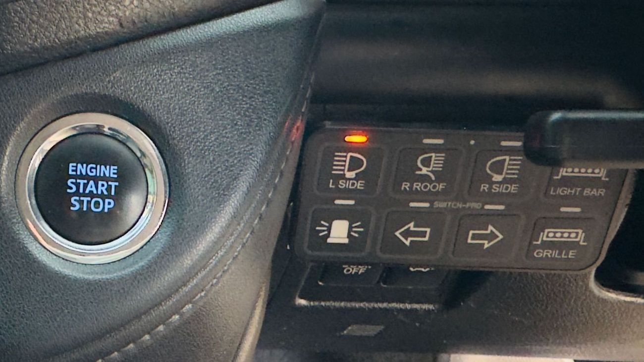 تويوتا لاند كروزر HEAVY OFF-ROAD MODIFIED | 4.5L DIESEL | RHD | AUTOMATIC | BULL BAR + RHINO RACK + SNORKEL