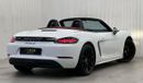Porsche 718 Boxster Std 2.0L A/T 2024 Porsche 718 Boxster, Oct 2025 Porsche Warranty, Very Low Kms, GCC