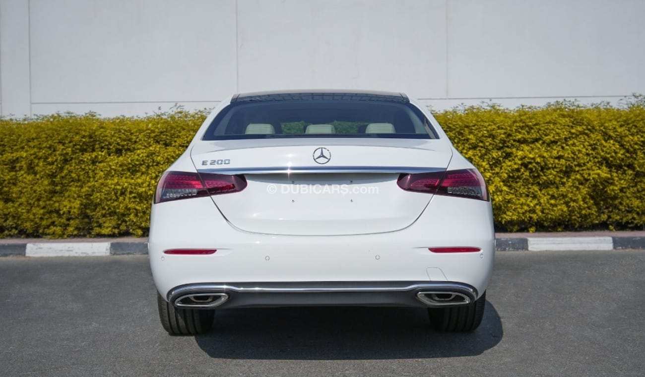 مرسيدس بنز E200 Exclusive | 2022 | Brand New