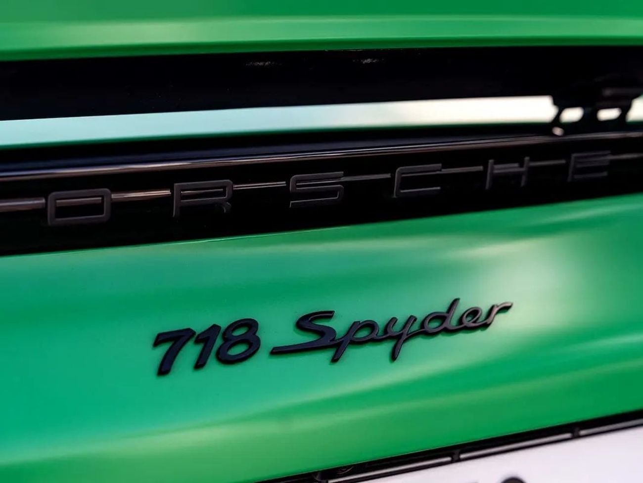 Porsche 718 Spyder STANDARD