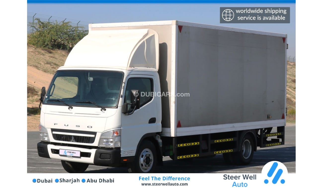 ميتسوبيشي فوسو كانتير 2017 | FUSO CANTER INSULATED BOX 4 TON M/T DIESEL WITH GCC SPECS AND EXCELLENT CONDITION