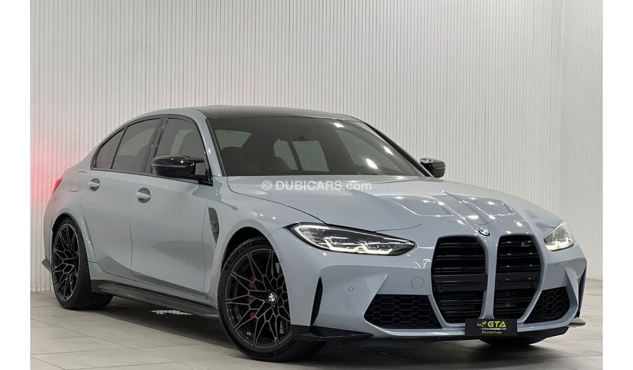 بي أم دبليو M3 2022 BMW M3 Competition, FEB 2027 BMW Warranty + Service Contract, GCC