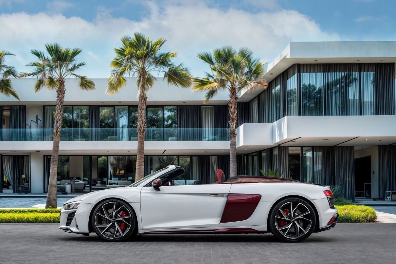 أودي R8 10,869 P.M | 0% Downpayment | R8 | SPYDER | V10 | EXCELLENT CONDITION!