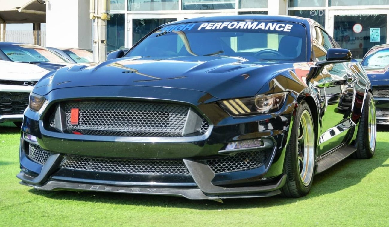 فورد موستانج SOLD!!!!Mustang GT V8 5.0L 2015/ MANUAL/ Leather Interior/Customized Rims/ Very Good Condition