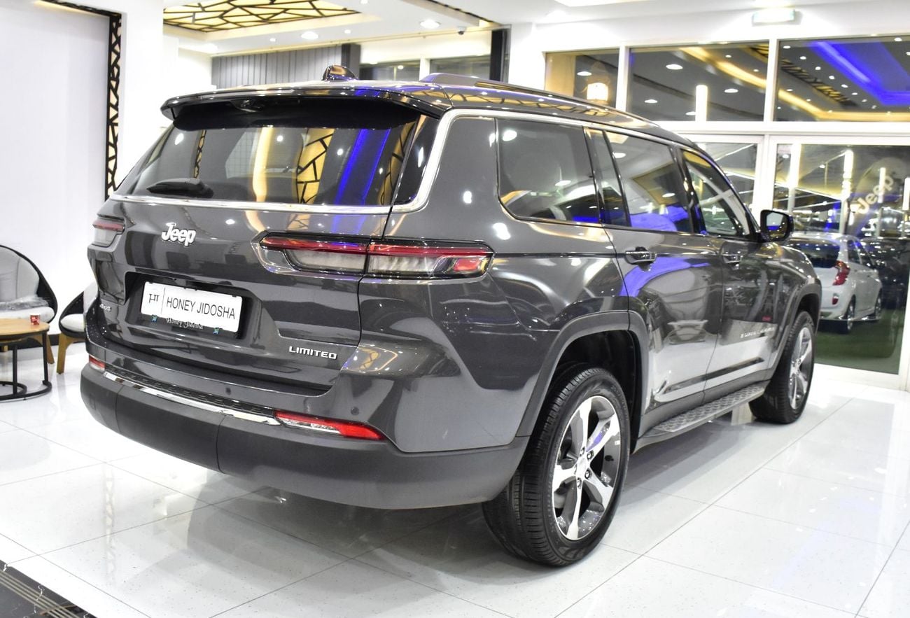 Jeep Grand Cherokee EXCELLENT DEAL for our Jeep Grand Cherokee L Limited 4x4 ( 2025 Model ) in Grey Color GCC Specs