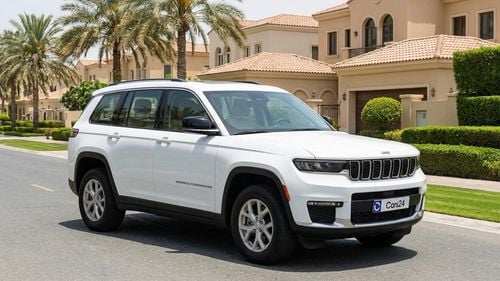 جيب جراند شيروكي 2023 L LIMITED | AED 1672/Month | 0 DP | 30 Day Return | Warranty | Service History