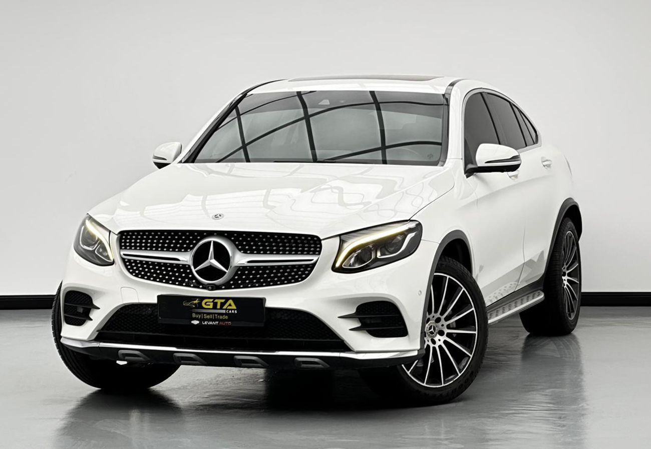 مرسيدس بنز GLC 250 2018 Mercedes-Benz GLC 250 4MATIC Coupe, Full Service History, GCC