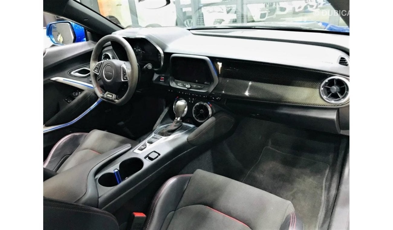 Chevrolet Camaro CHEVROLET CAMARO ZL1 2018 GCC CAR WITH FULL SERVICE HISTORY WARRANTY TILL 2024 ORIGINAL PAINT
