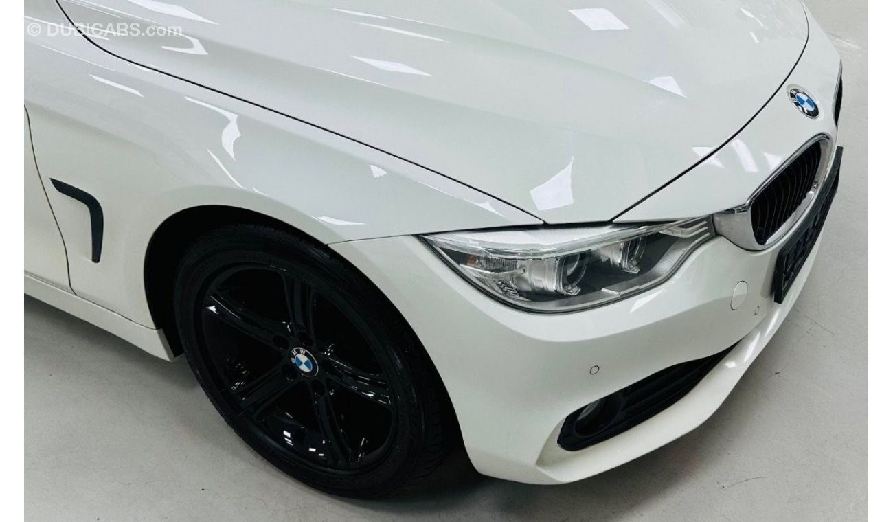 BMW 420i Sport Line GCC .. FSH .. Sunroof .. Sport .. 4 Cyl .