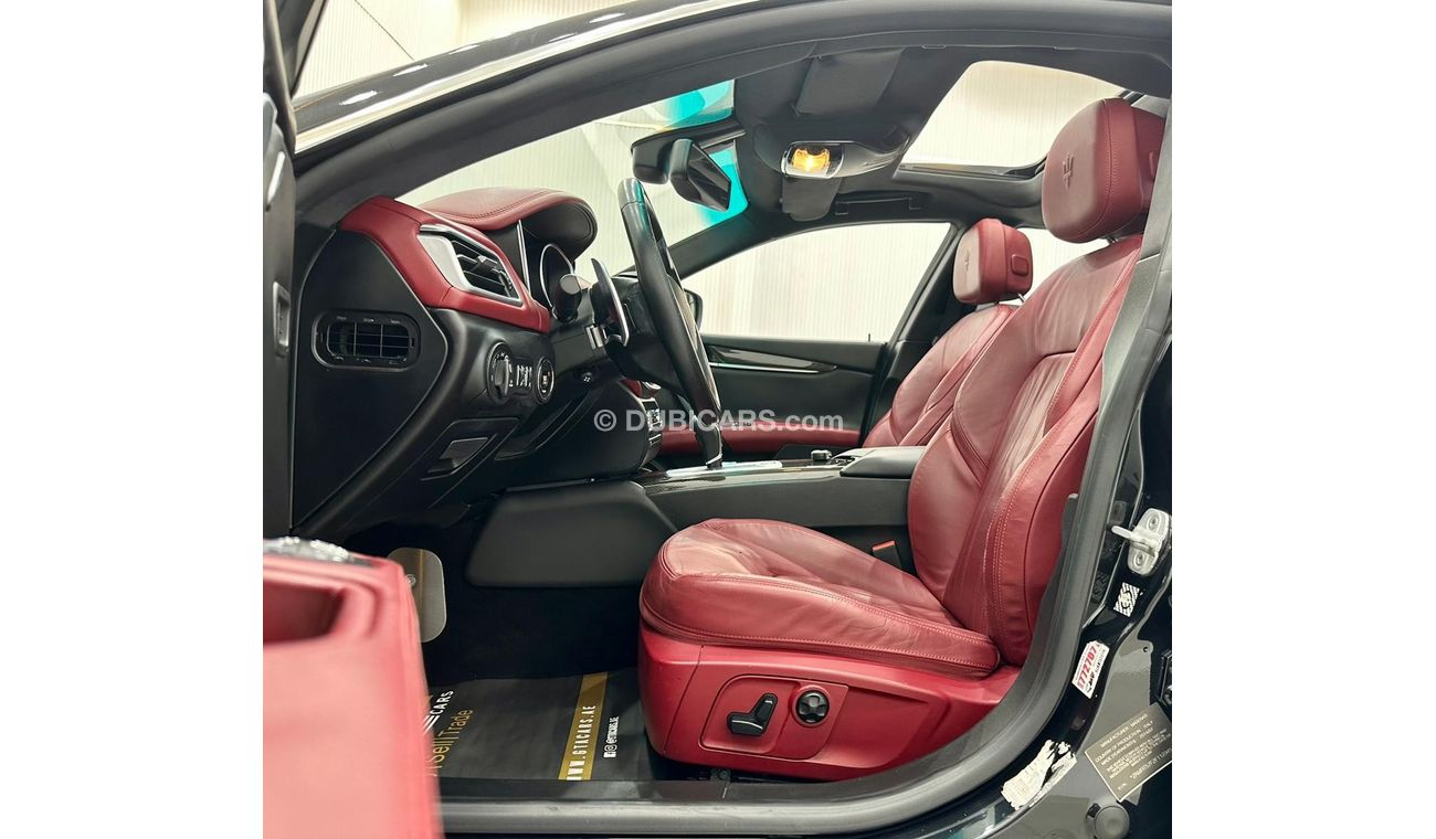 Maserati Ghibli 2015 Maserati Ghibli S Q4, Service Pack Available, GCC Specs