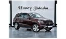 Mercedes-Benz ML 350 EXCELLENT DEAL for our Mercedes Benz ML350 ( 2014 Model ) in Burgundy Color GCC Specs