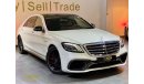 Mercedes-Benz S 63 AMG 2018 Mercedes S-63 AMG, Mercedes Warranty, Full Service History, GCC, Low Kms