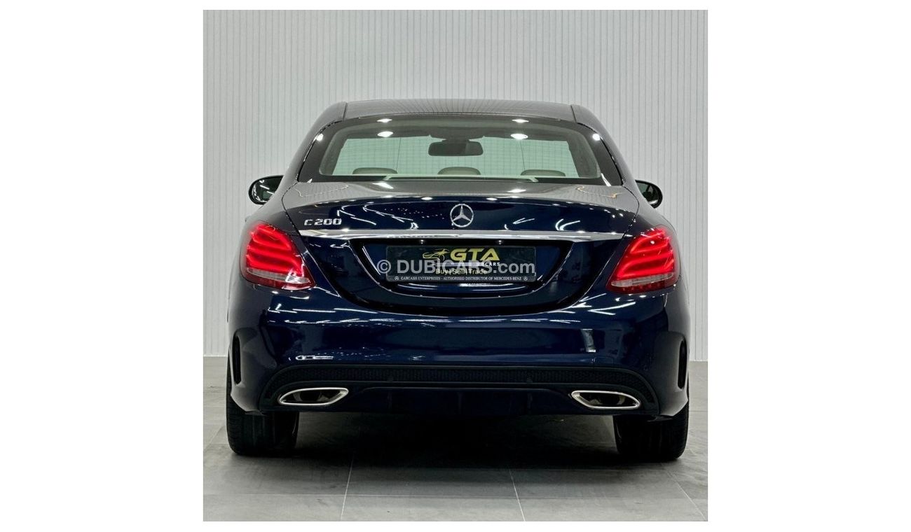 Mercedes-Benz C 200 Std 2015 Mercedes Benz C200 AMG, GCC