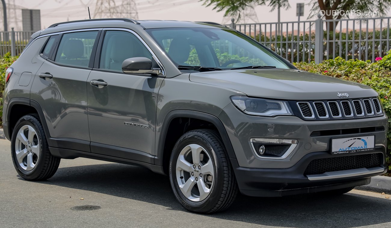 جيب كومباس جيب كومباس ليميتيد V4 2.4L 4x4 خليجية 2019 0Km مع ضمان 3 سنوات أو 100 ألف Km