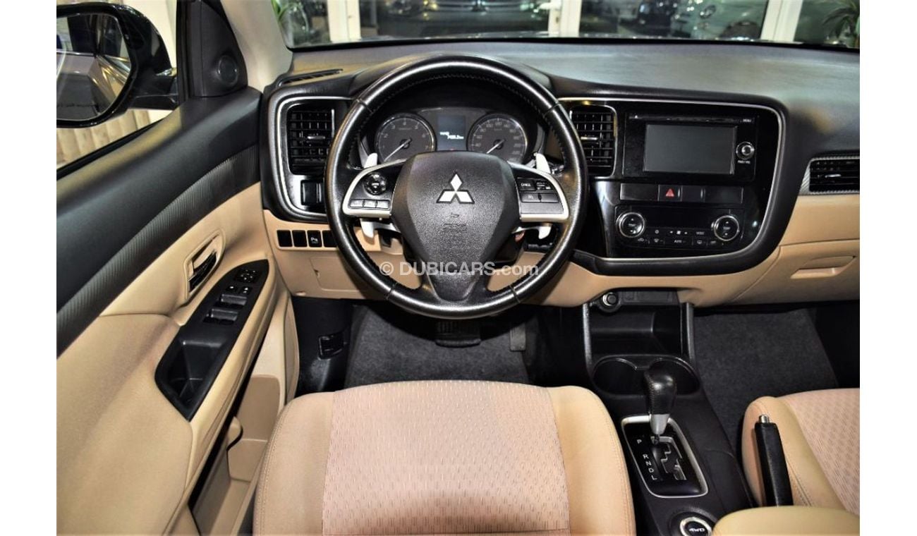 ميتسوبيشي آوتلاندر AMAZING Mitsubishi Outlander 4WD 2015 Model!! in Silver Color! GCC Specs
