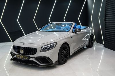 Mercedes-Benz S 500 Std 4.7L Cabriolet, Special Edition, BRABUS KIT, Very Low KM, GCC Spec!!