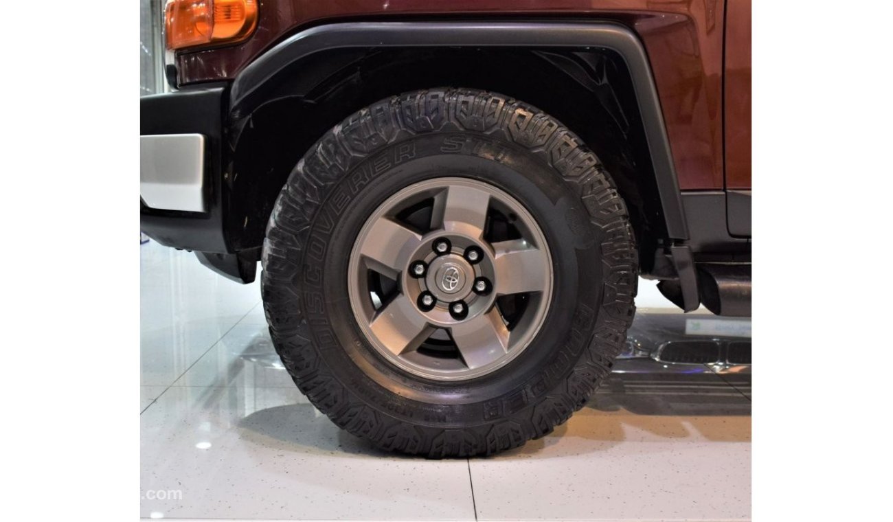 Toyota FJ Cruiser EXCELLENT DEAL for our Toyota FJ Cruiser 2009 Model!! in Burgundy Color! GCC Specs