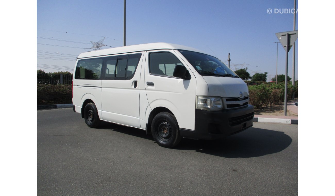 Toyota Hiace 2013 MID ROOF 15 PASSENGER 2013 GULF , ACCIDENT FREE