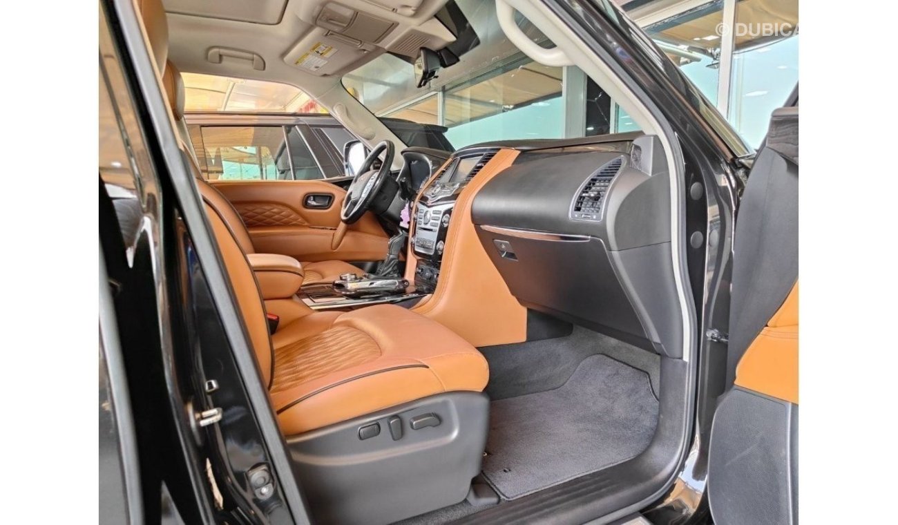 Infiniti QX80 Luxe 8st AED 2400 | MONTHLY | 2018 INFINITI QX80 | FULLY LOADED | V8 5.6L | 8 SEATS | GCC | UNDER WA