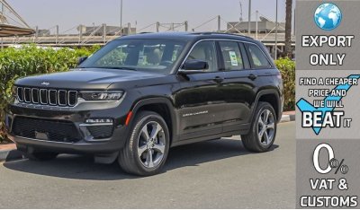 جيب جراند شيروكي Limited Plus Luxury V6 3.6L 4X4 , 2024 GCC , 0Km , (ONLY FOR EXPORT)