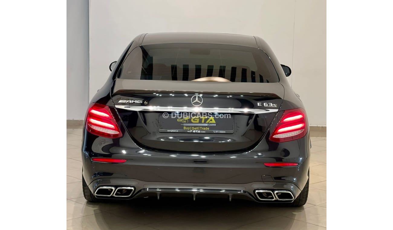 Mercedes-Benz E 63 AMG 2017 Mercedes AMG E 63 S 4MATIC+, Full Service History, Warranty, GCC