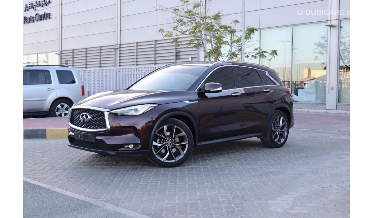 إنفينيتي QX50 اوتوجراف GCC