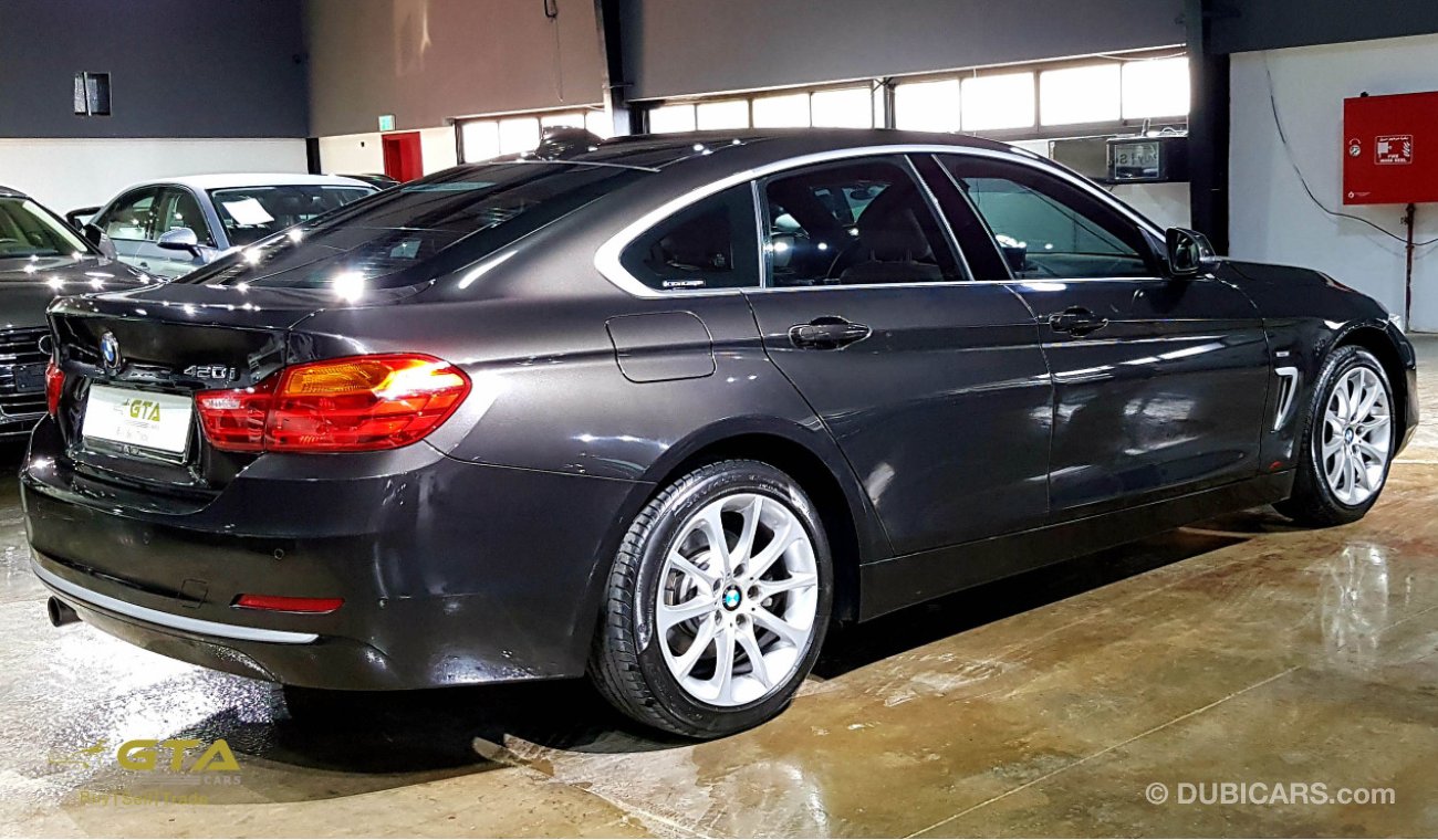 بي أم دبليو 420 BMW 420i Gran Coupe Modern, Warranty+Service Contract, Full History, GCC