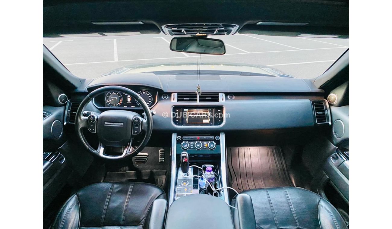 لاند روفر رينج روفر سبورت رنج روفر سبورت سوبر تشارج 8 سليندر 2016 وارد امريكا كلين تايتل بحاله ممتازه