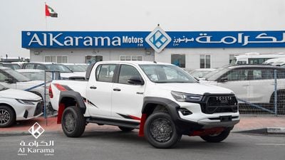 تويوتا هيلوكس 2.8L GR Sport | Automatic Transmission | GCC Specs | 360 Camera | Diesel Engine | Zero KM