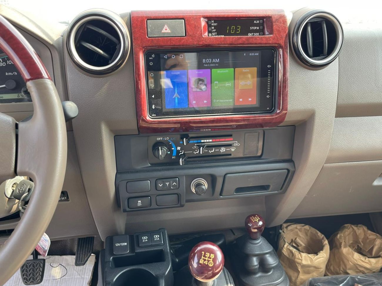 تويوتا لاند كروزر بيك آب Toyota LAND CRUISER DC MT PETROL 4.0L WIN-DIFF