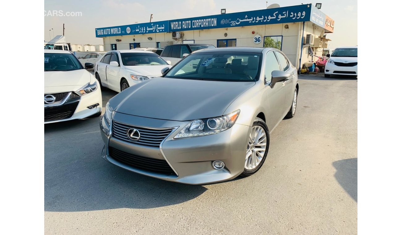 لكزس ES 350 LEXUS ES350 2015 SILVER PANORAMIC