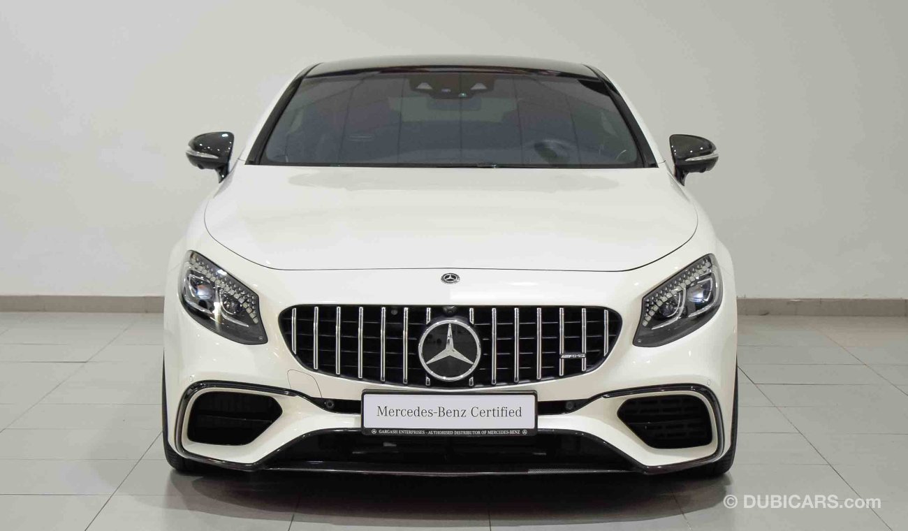 مرسيدس بنز S 63 AMG كوبيه V8 Biturbo 4Matic