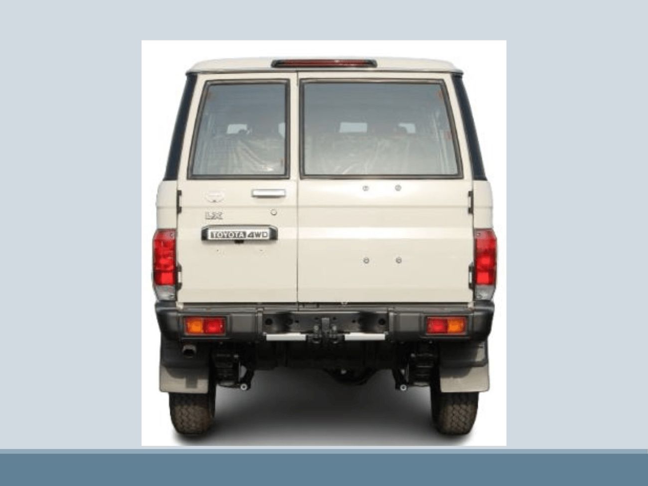 Toyota Land Cruiser 70 ECT0031 - Toyota LC76 Hardtop 5 Doors - 2.8L Diesel Manual White